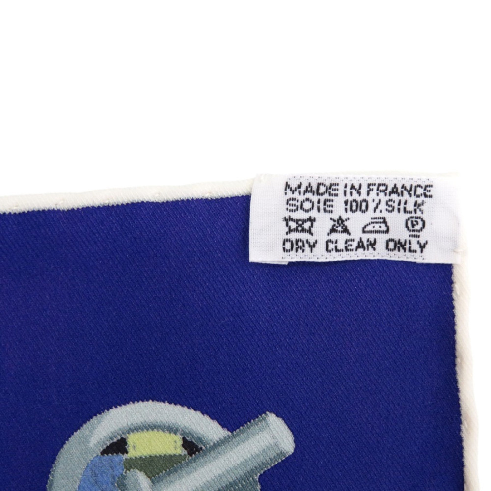 HERMES Authentic Black Silk Scarf - Picture 4 of 4